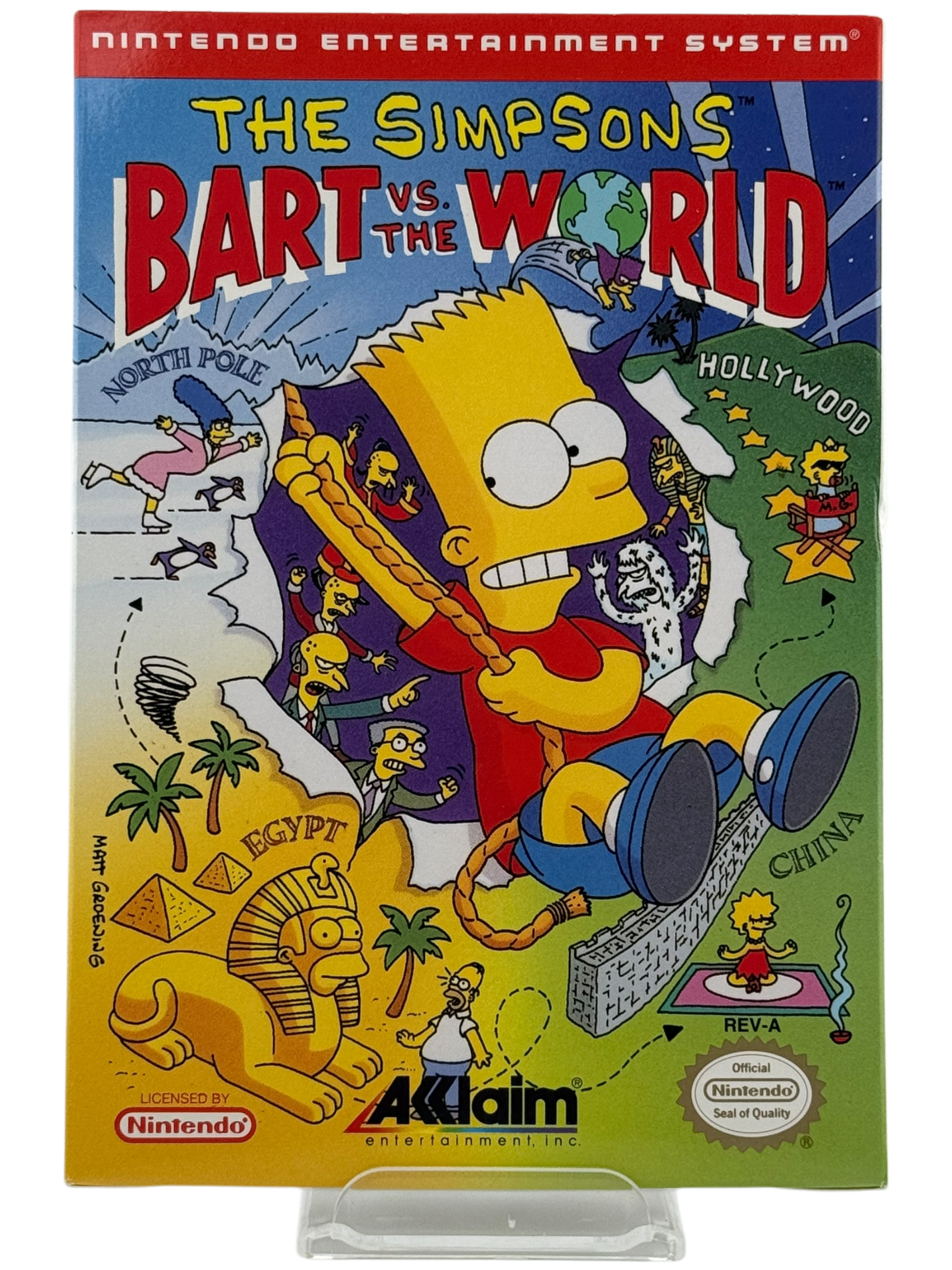 The Simpsons Bart vs the World