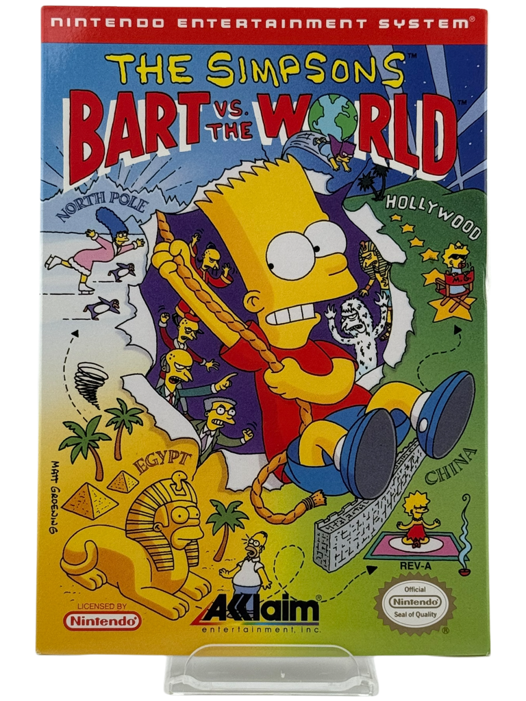 The Simpsons Bart vs the World