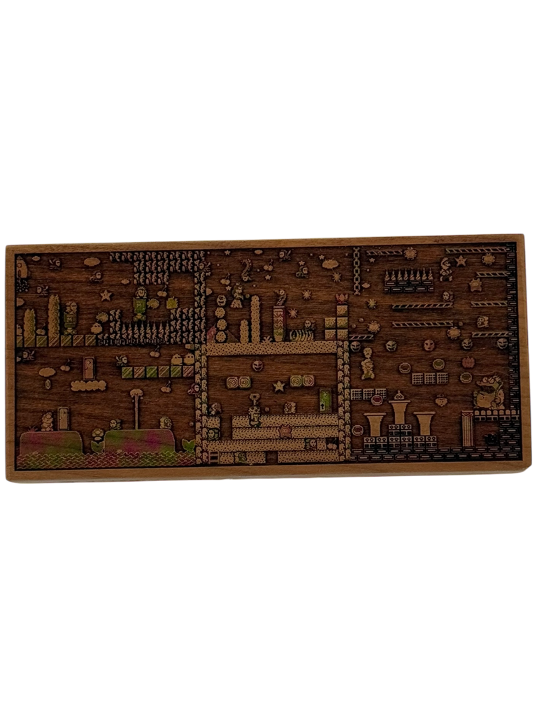 Super Mario Bros. 2 - Wooden NES Controller [Spitfire Labs]