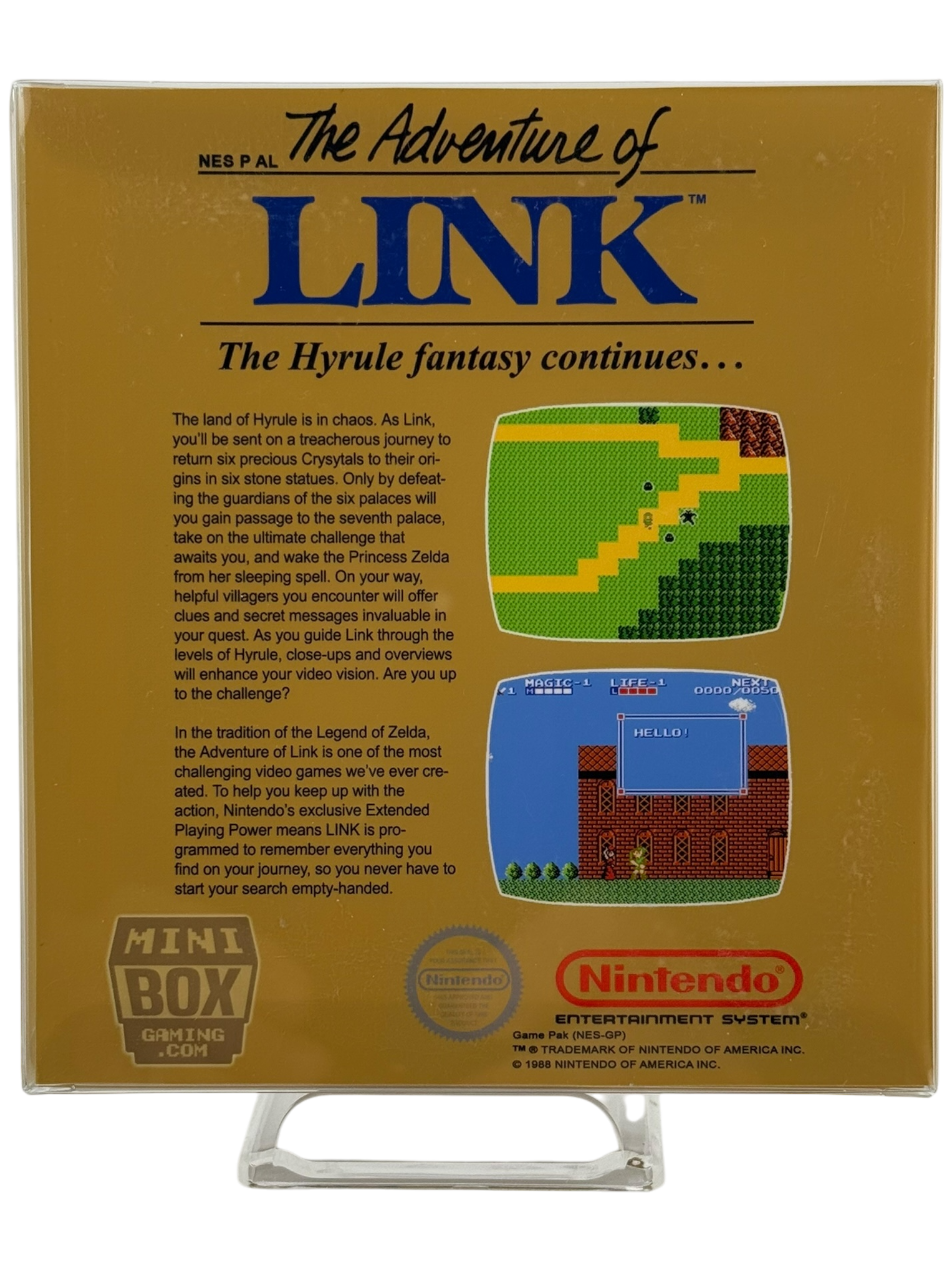 Zelda II: The Adventure of Link [Mini Reproduction Box]
