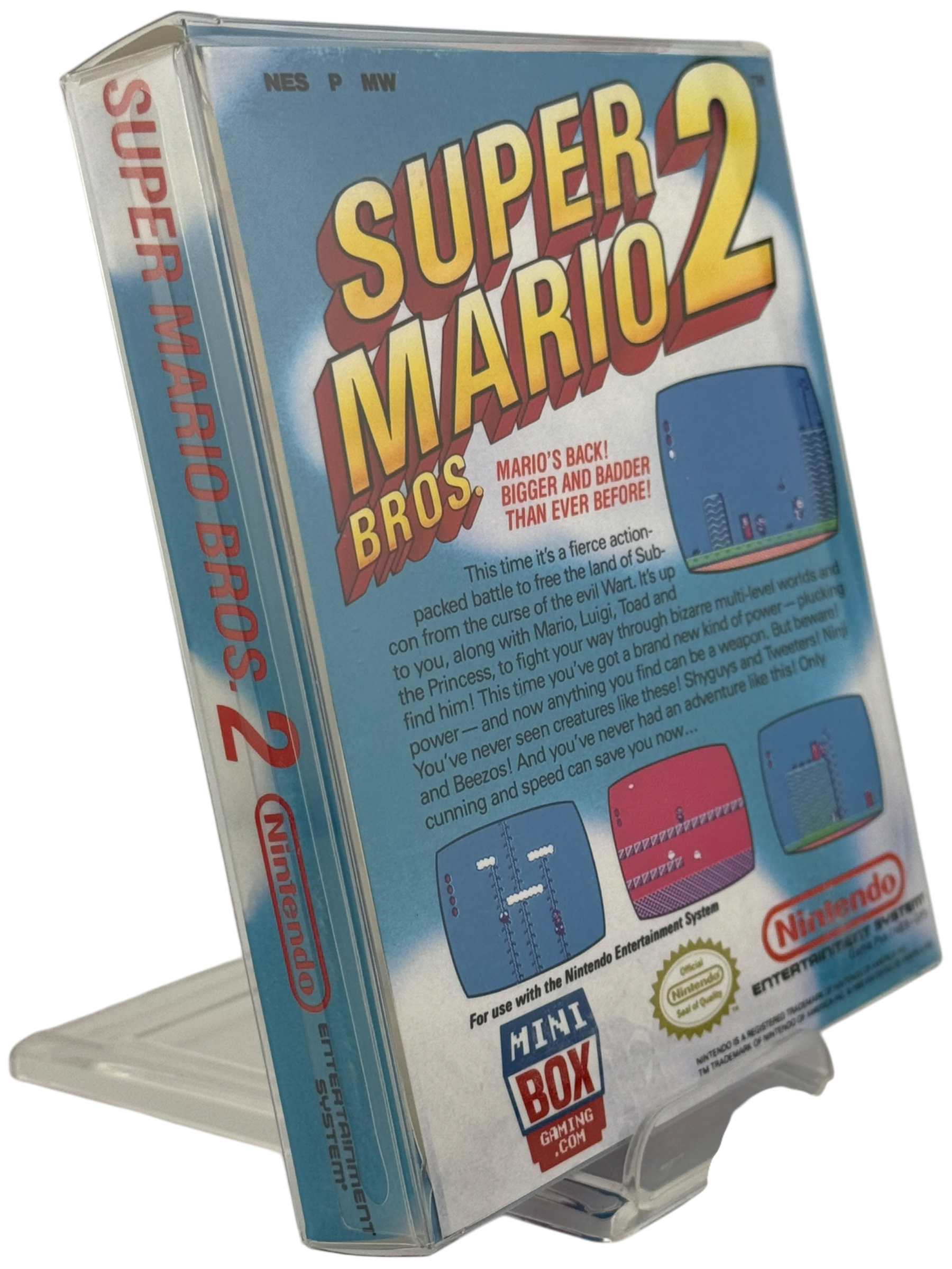 Super Mario Bros. 2 [Mini Reproduction Box]