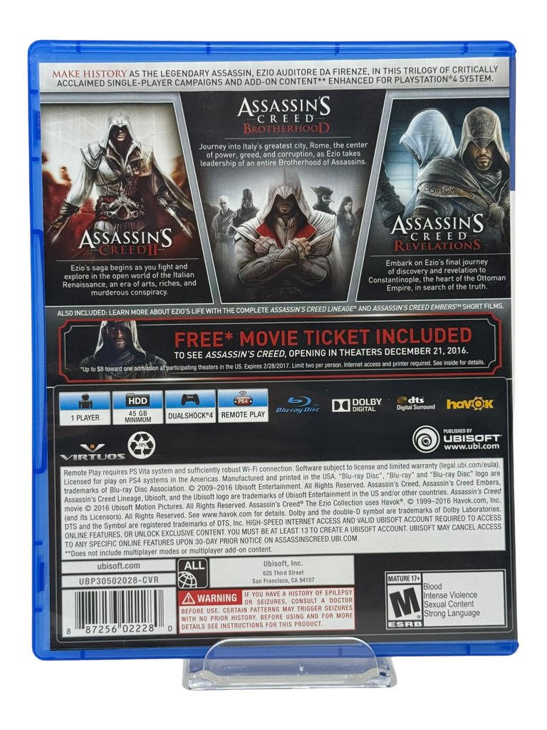Assassin's Creed The Ezio Collection