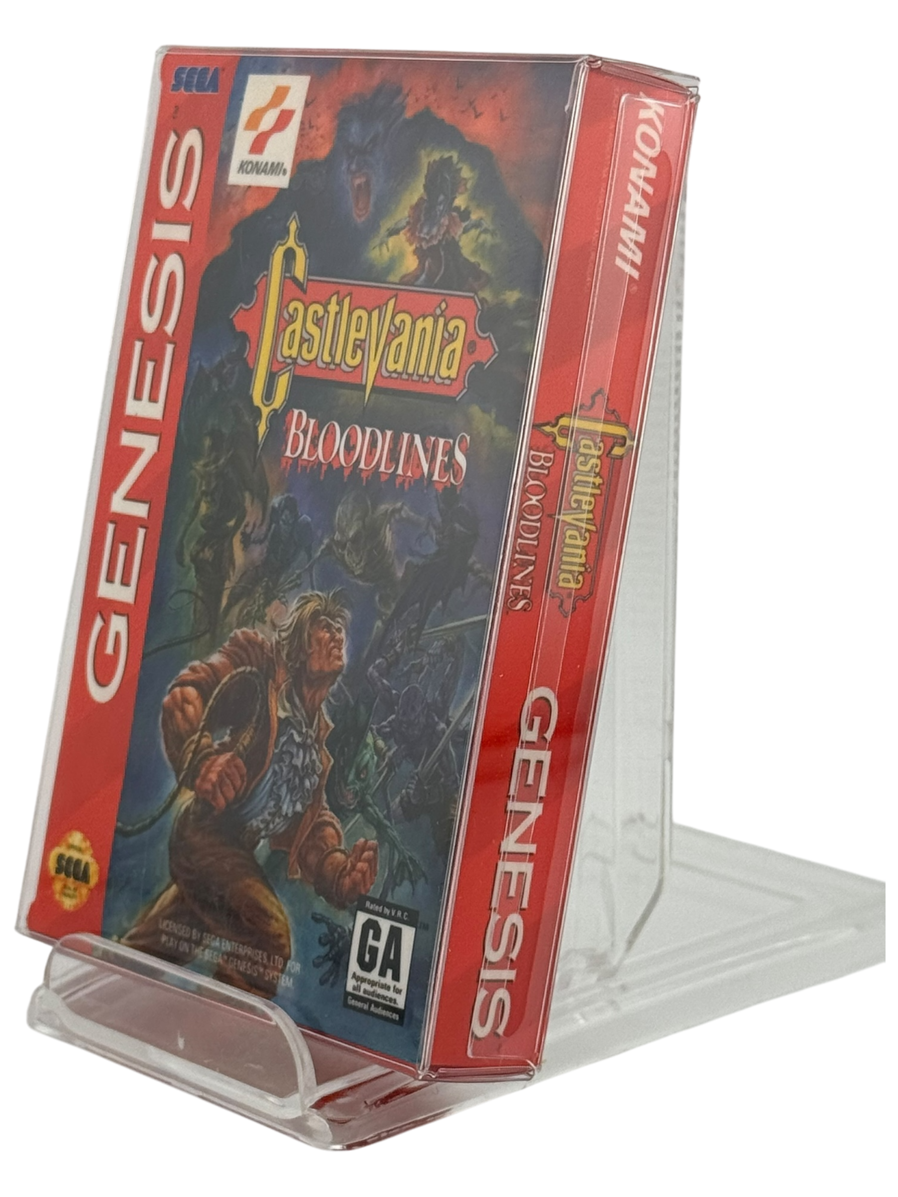 Castlevania Bloodlines [Mini Reproduction Box]