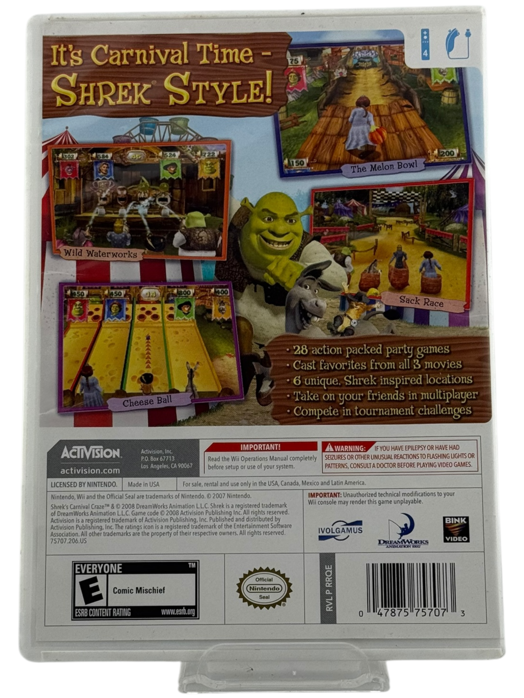Shrek's Carnival Craze