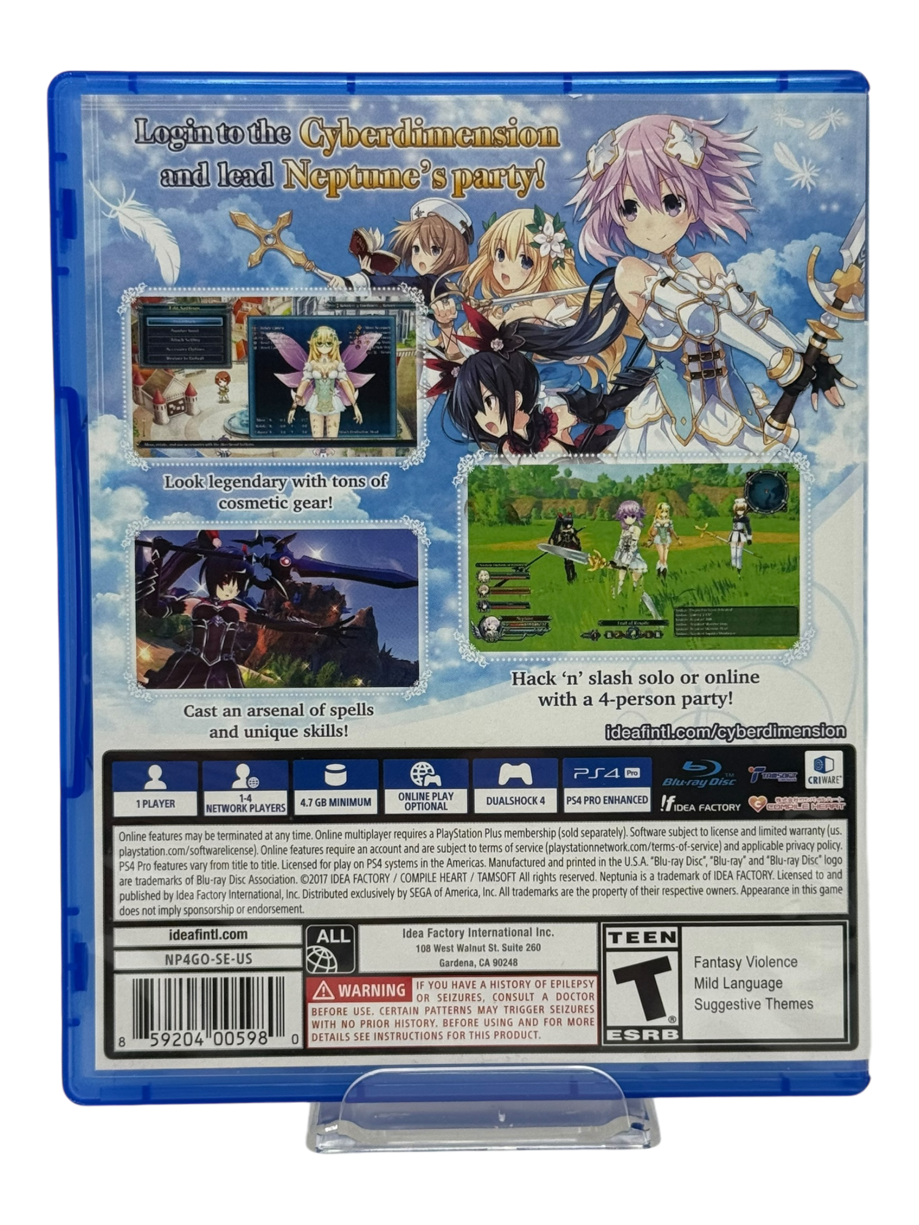 Cyberdimension Neptunia: 4 Goddesses Online