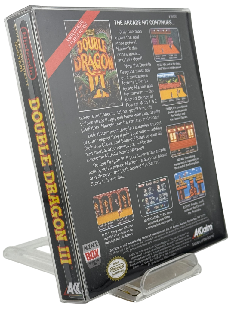 Double Dragon III [Mini Reproduction Box]