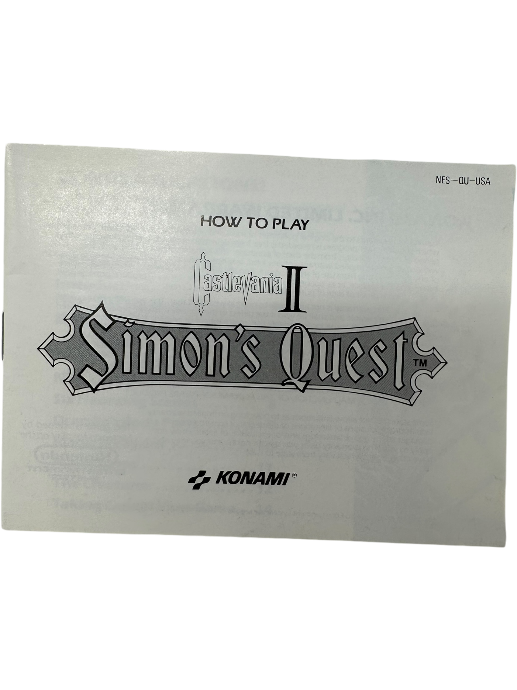 Castlevania II Simon's Quest