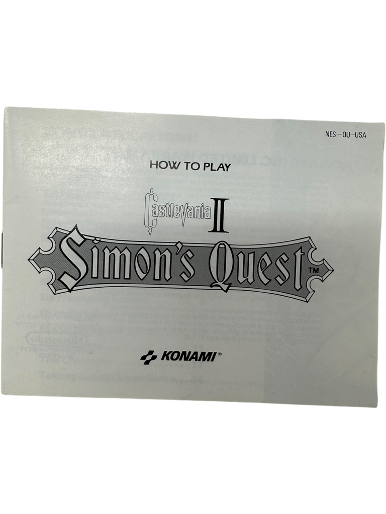 Castlevania II Simon's Quest