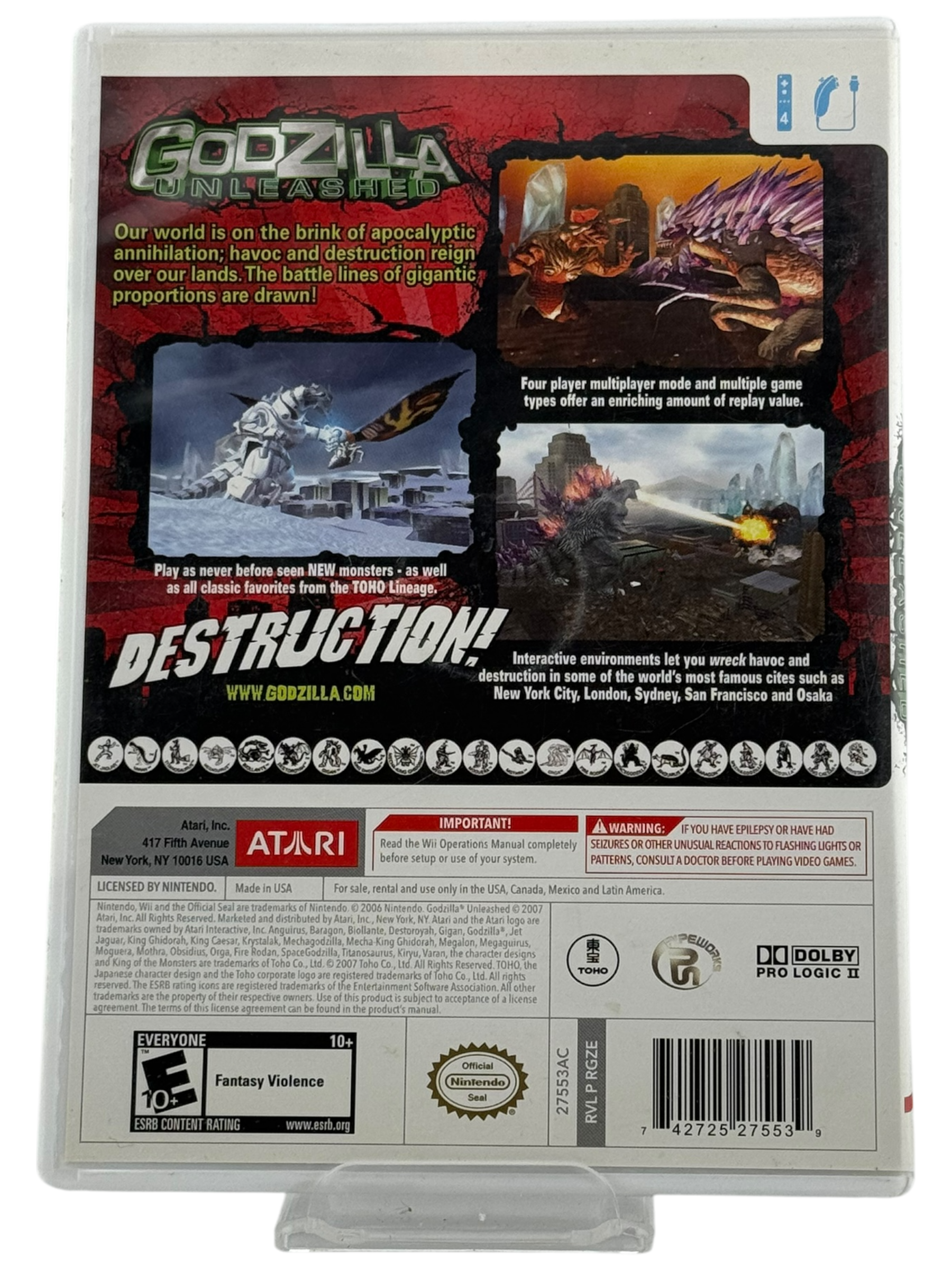 Godzilla Unleashed