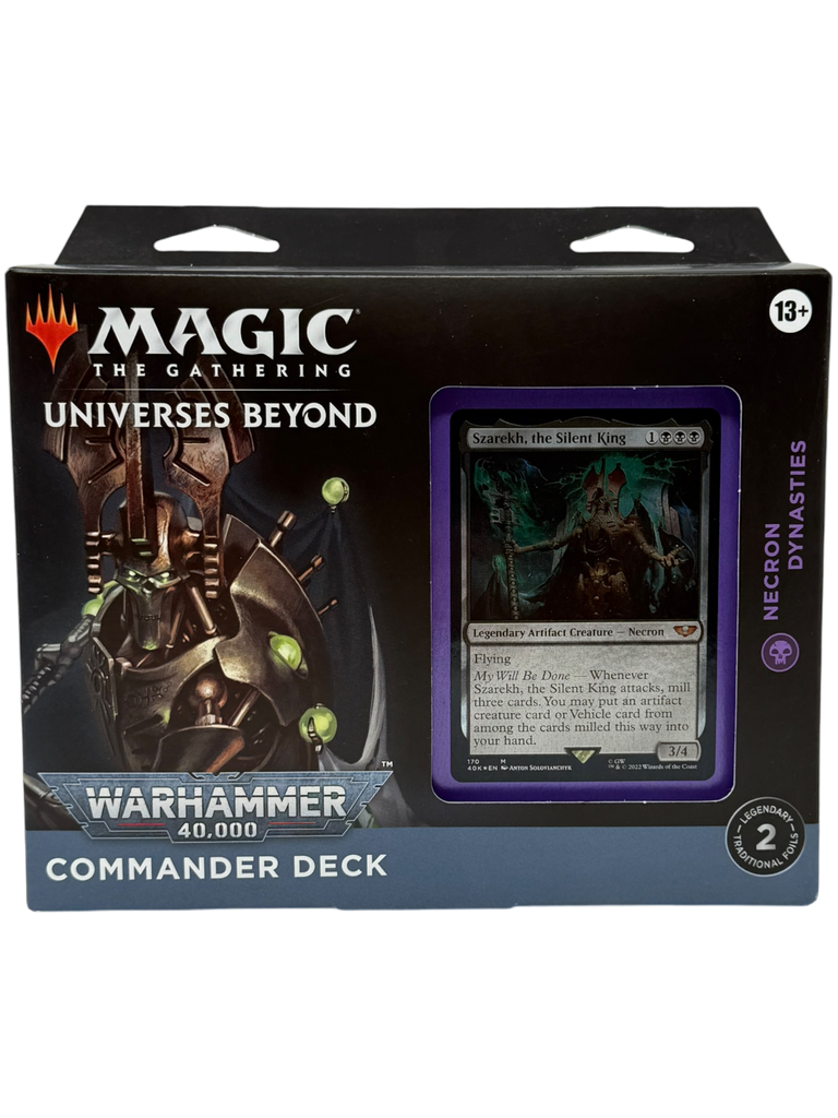 Universes Beyond: Warhammer 40,000 - Necron Dynasties Commander Deck