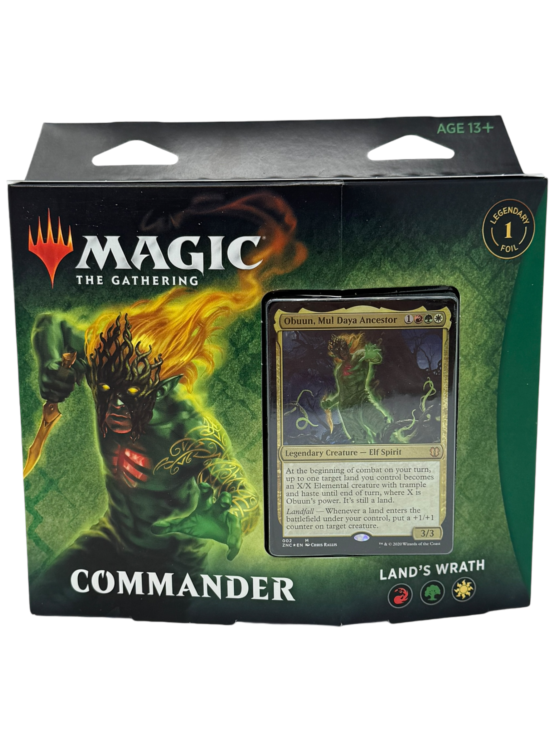 Zendikar Rising - Land's Wrath Commander Deck