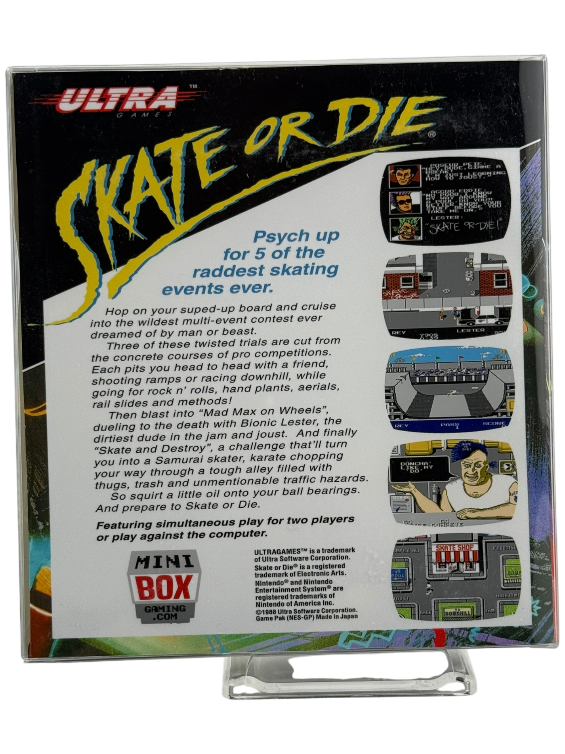Skate or Die [Mini Reproduction Box]