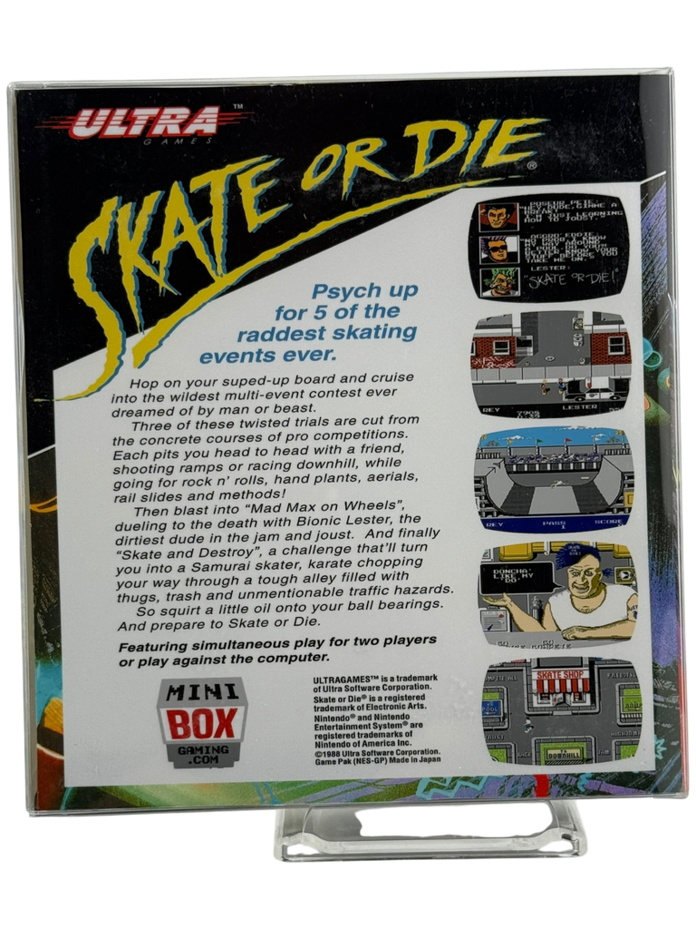 Skate or Die [Mini Reproduction Box]