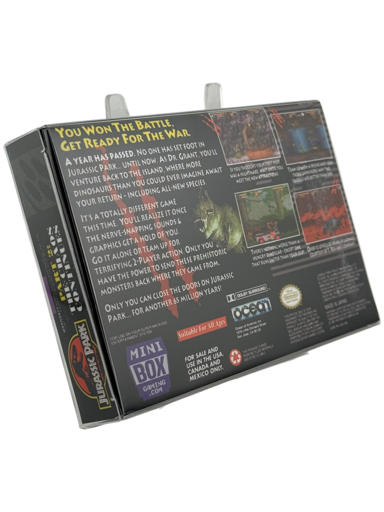 Jurassic Park Part 2: The Chaos Continues [Mini Reproduction Box]