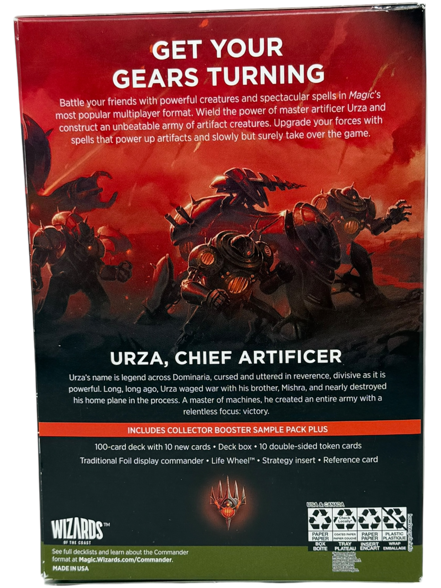 The Brothers' War Commander Deck - Urza's Iron Alliance