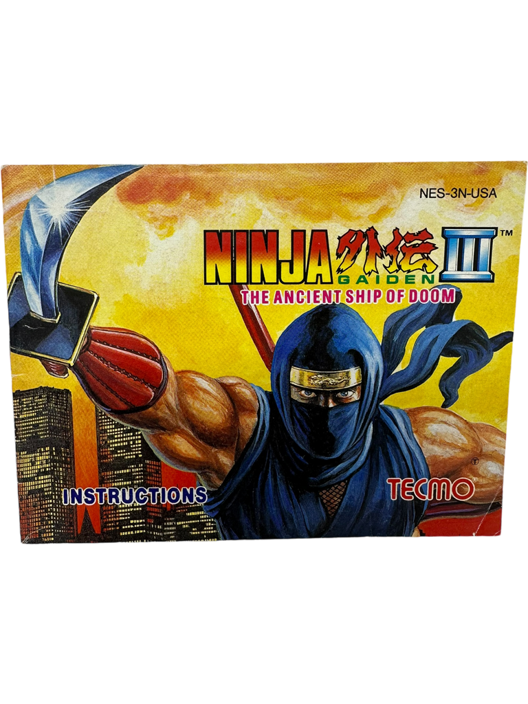Ninja Gaiden III Ancient Ship Of Doom
