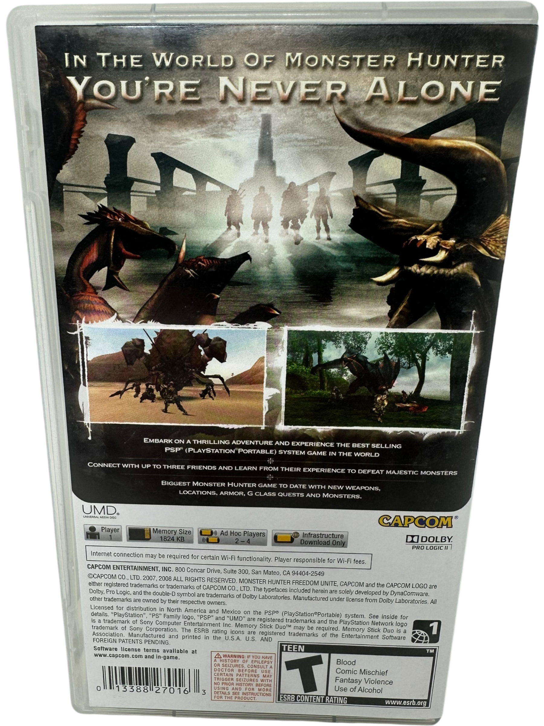 Monster Hunter Freedom Unite