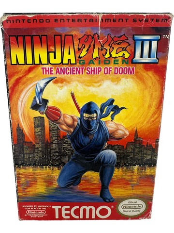 Ninja Gaiden III Ancient Ship Of Doom