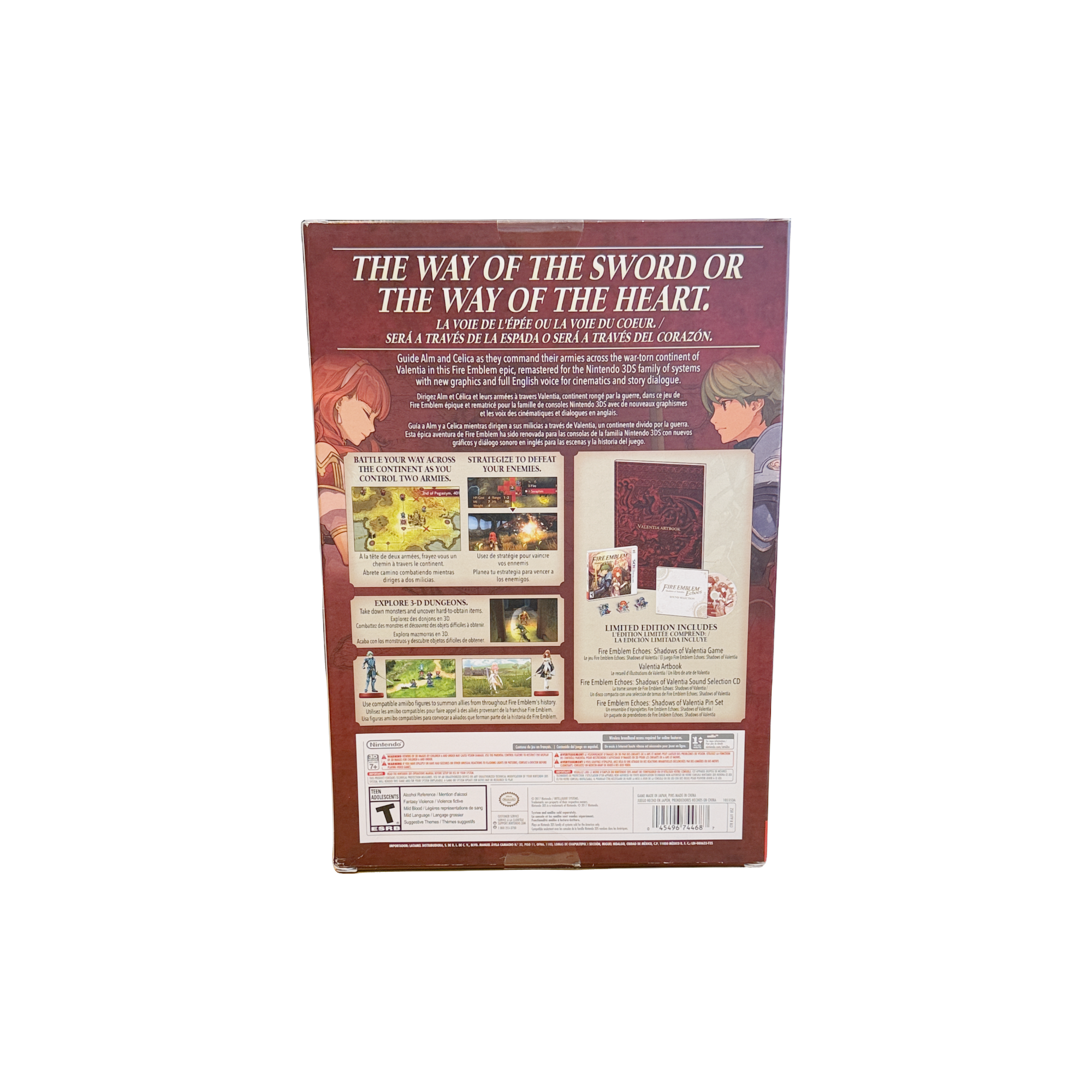 Fire Emblem Echoes: Shadows of Valentia Limited Edition