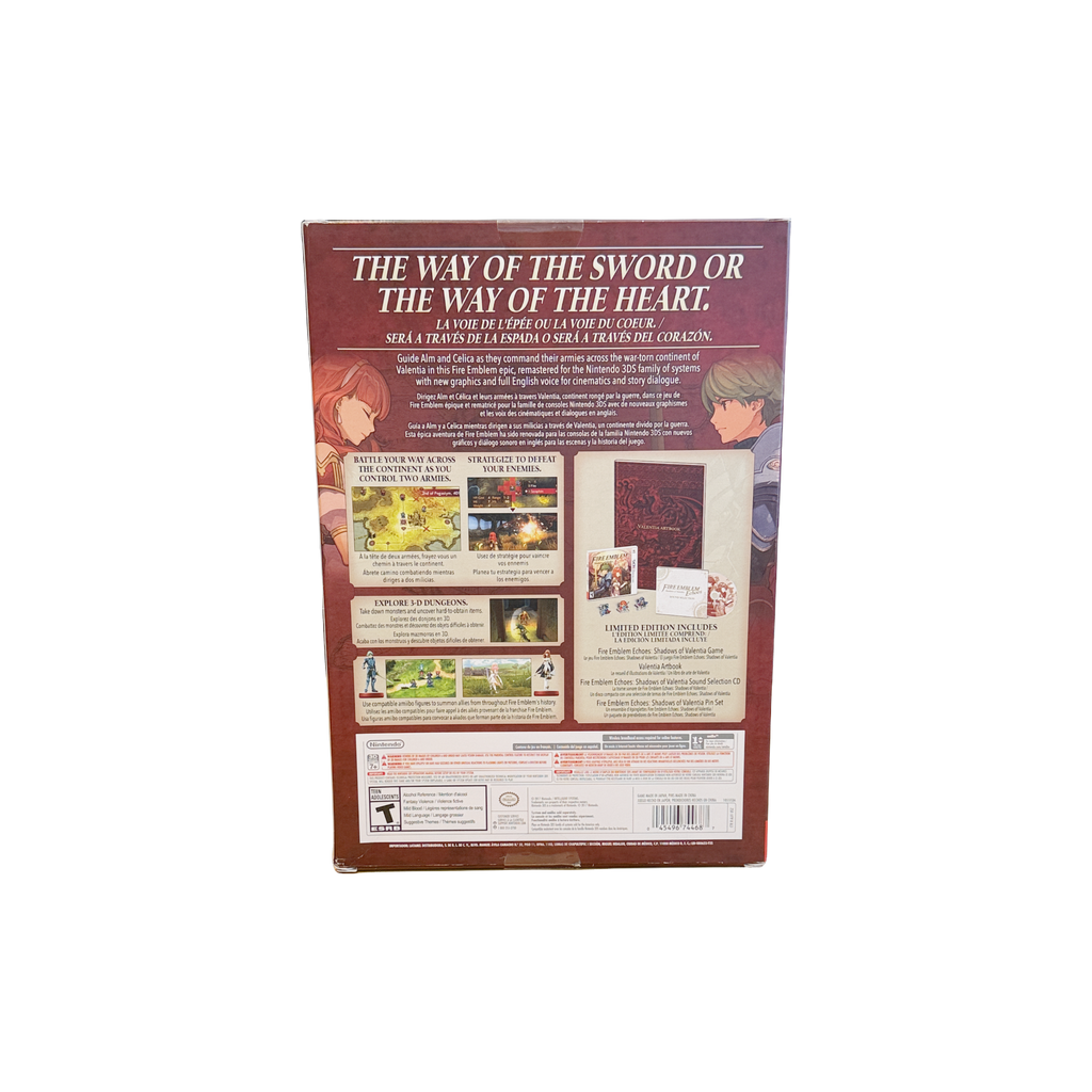 Fire Emblem Echoes: Shadows of Valentia Limited Edition