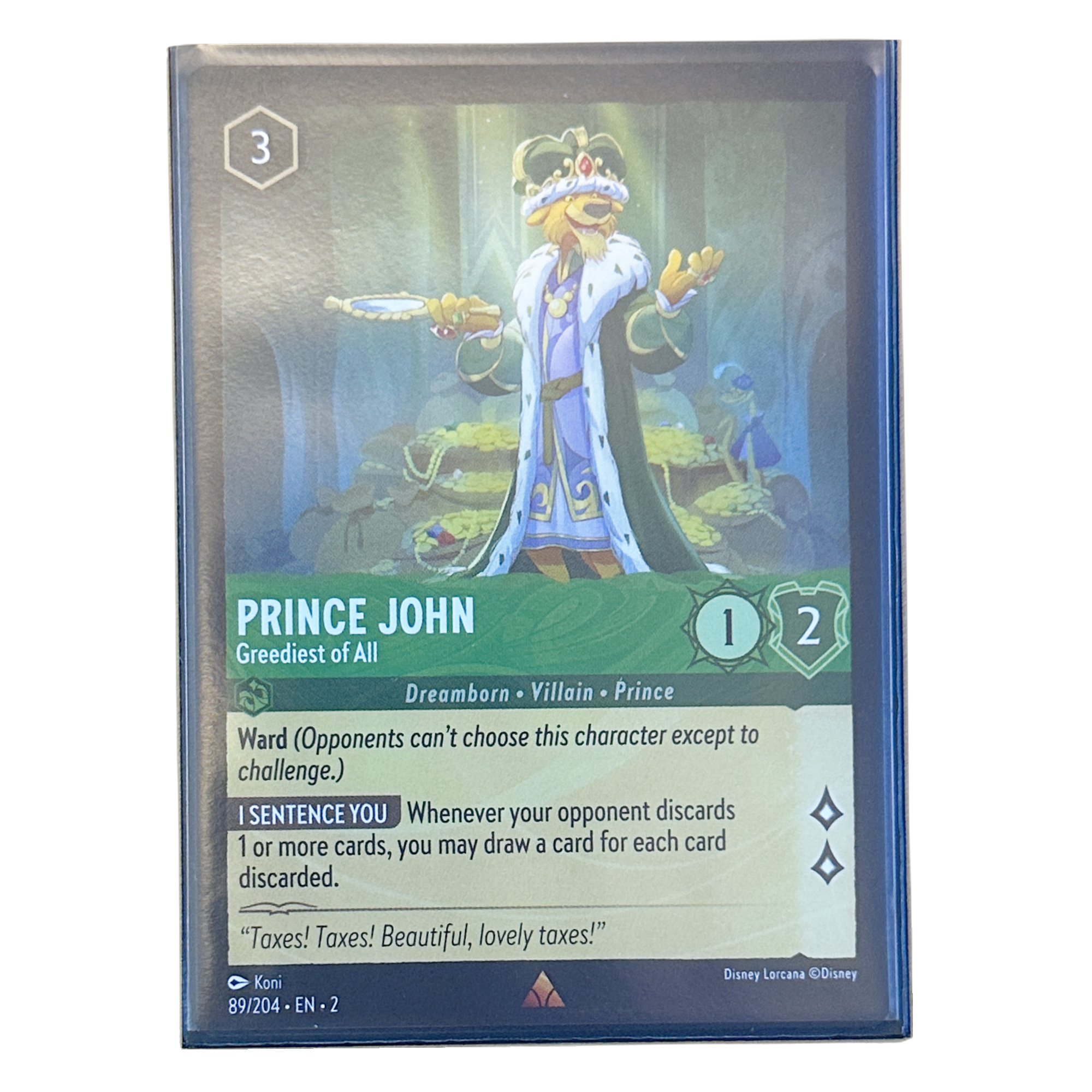 Prince John - Greediest of All