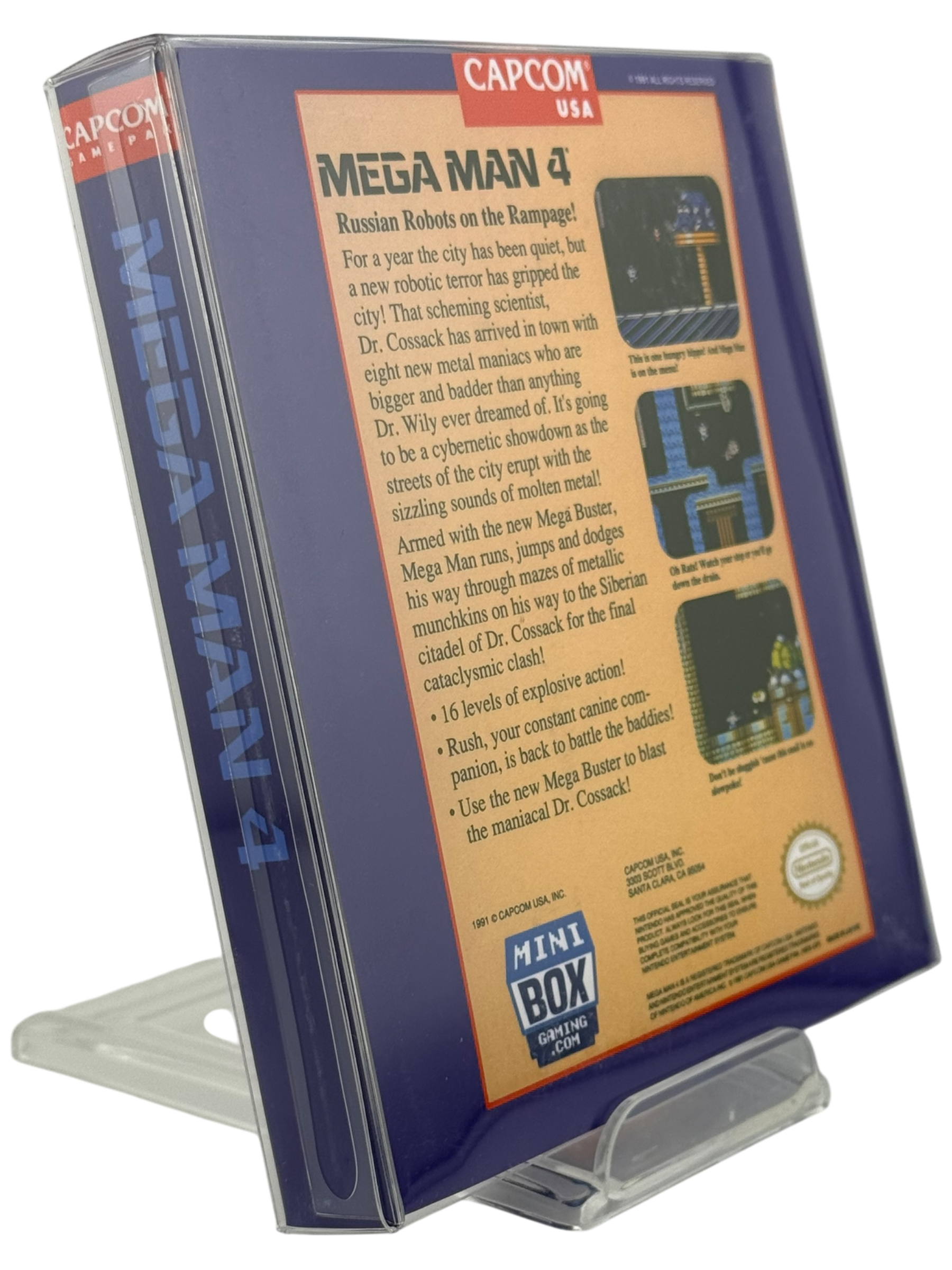 Mega Man 4 [Mini Reproduction Box]