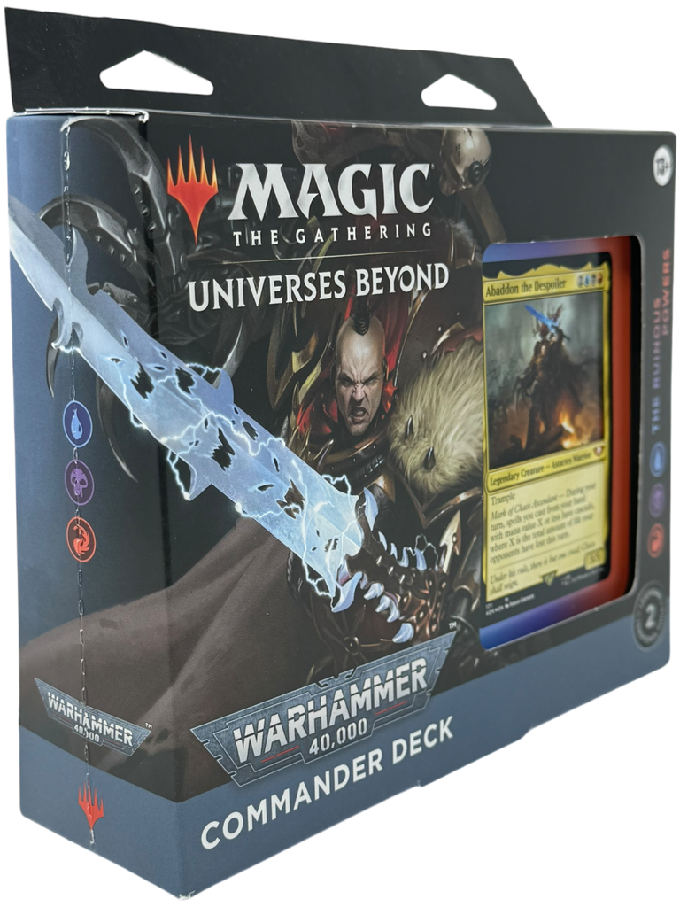 Universes Beyond: Warhammer 40,000 - The Ruinous Powers Commander Deck