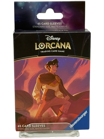 Disney Lorcana Card Sleeves - Aladdin - Heroic Outlaw (65-Pack)