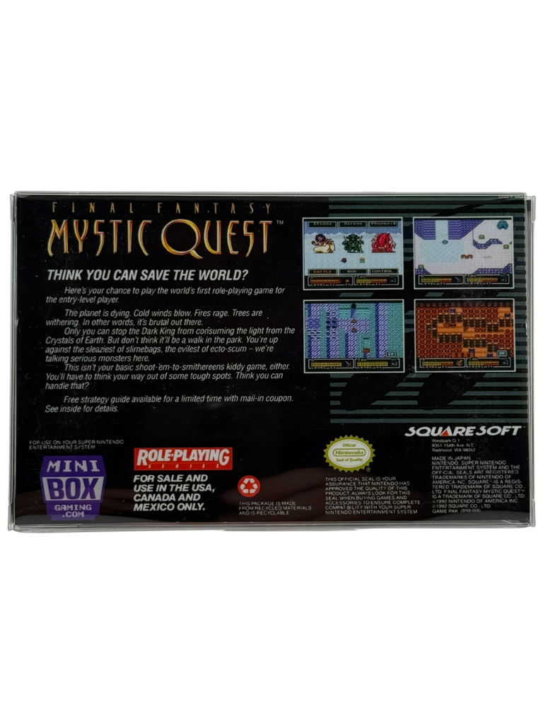 Final Fantasy Mystic Quest [Mini Reproduction Box]