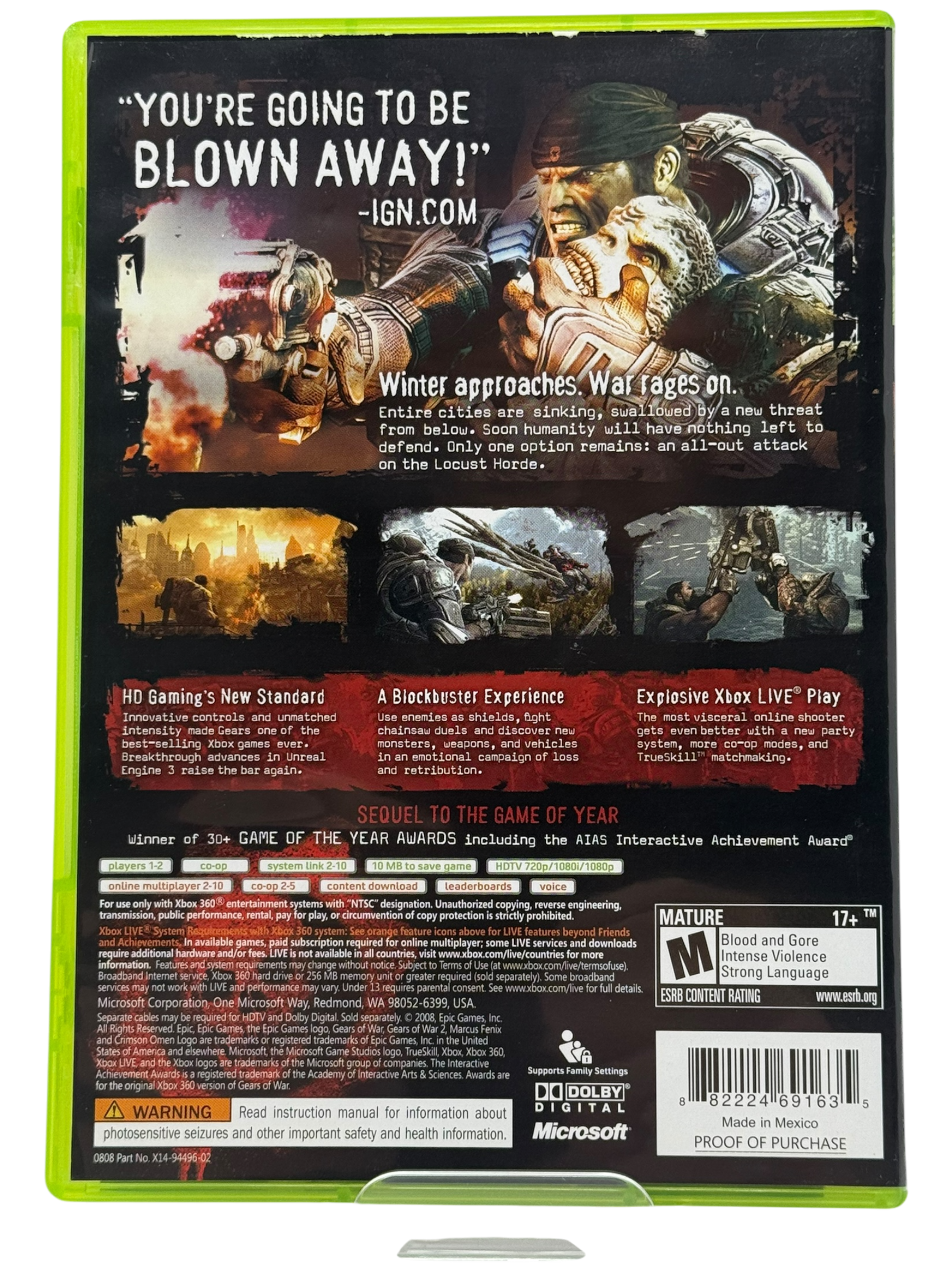 Gears of War 2 [Game of the Year]