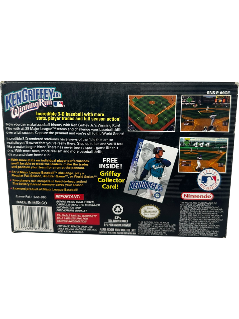 Ken Griffey Jr's Winning Run