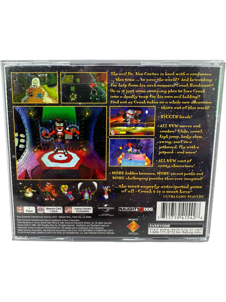 Crash Bandicoot 2 Cortex Strikes Back [Greatest Hits]