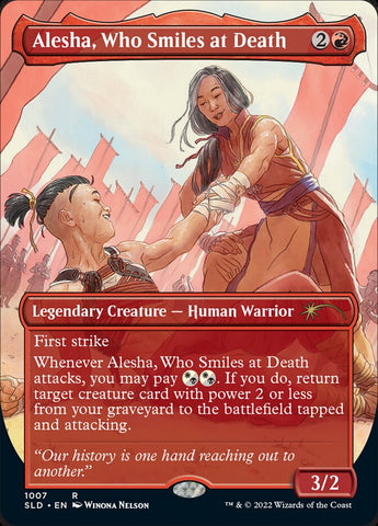 Alesha, Who Smiles at Death