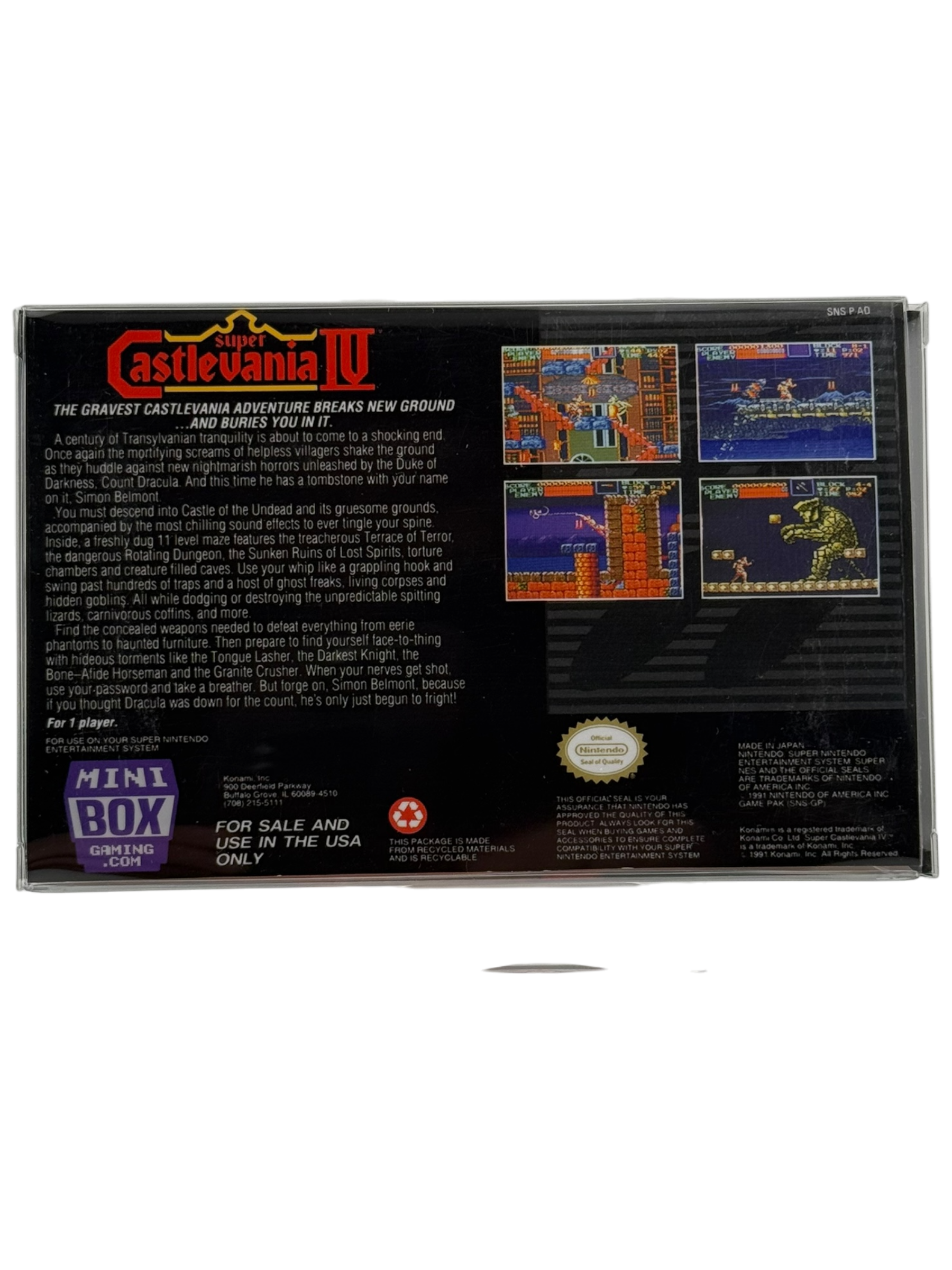 Super Castlevania IV [Mini Reproduction Box]