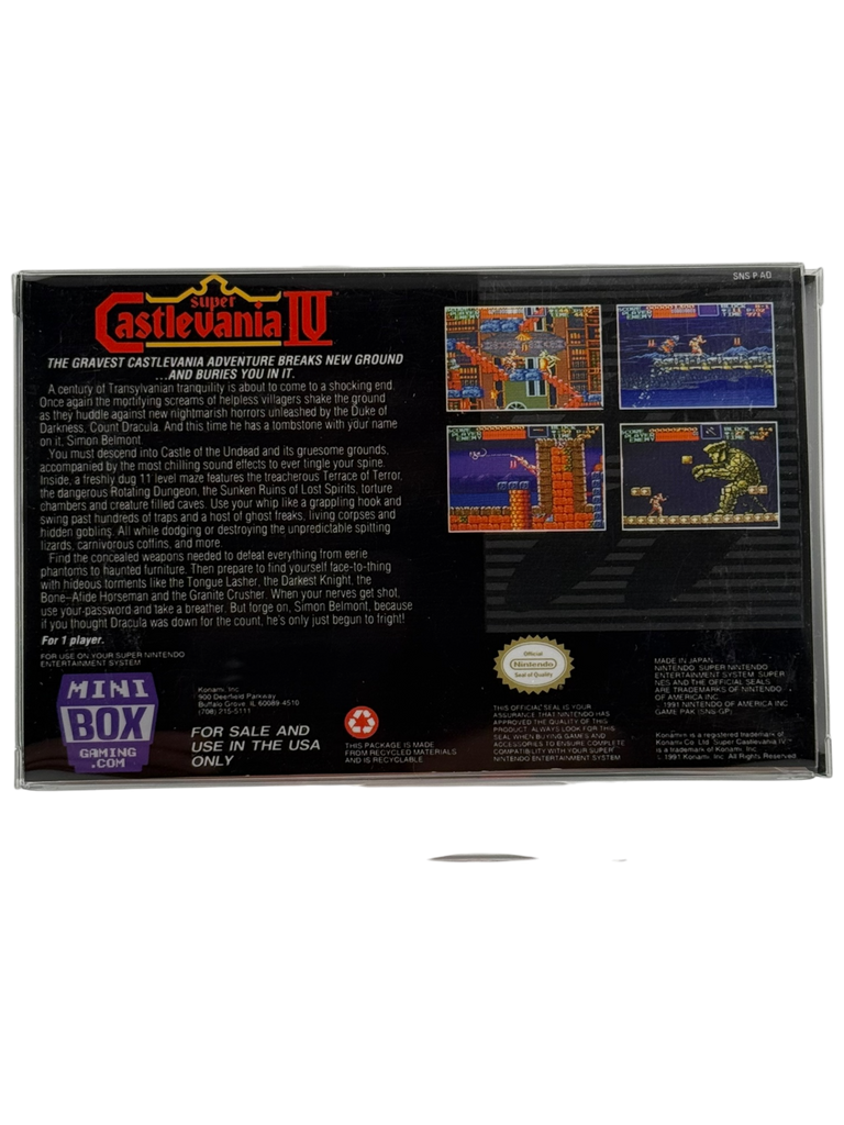 Super Castlevania IV [Mini Reproduction Box]