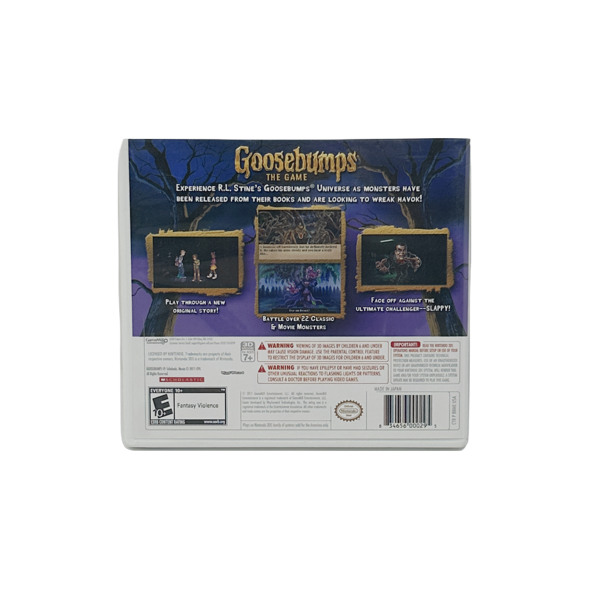 Goosebumps The Game