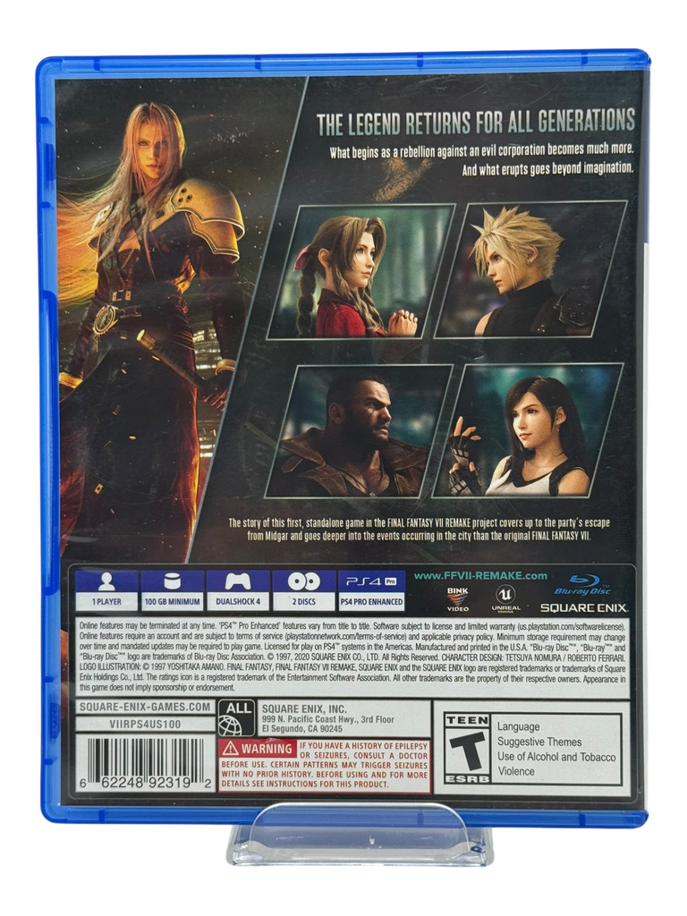 Final Fantasy VII Remake