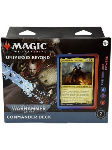 Universes Beyond: Warhammer 40,000 - The Ruinous Powers Commander Deck