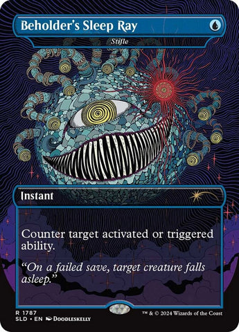 Beholder's Sleep Ray - Stifle (Rainbow Foil)