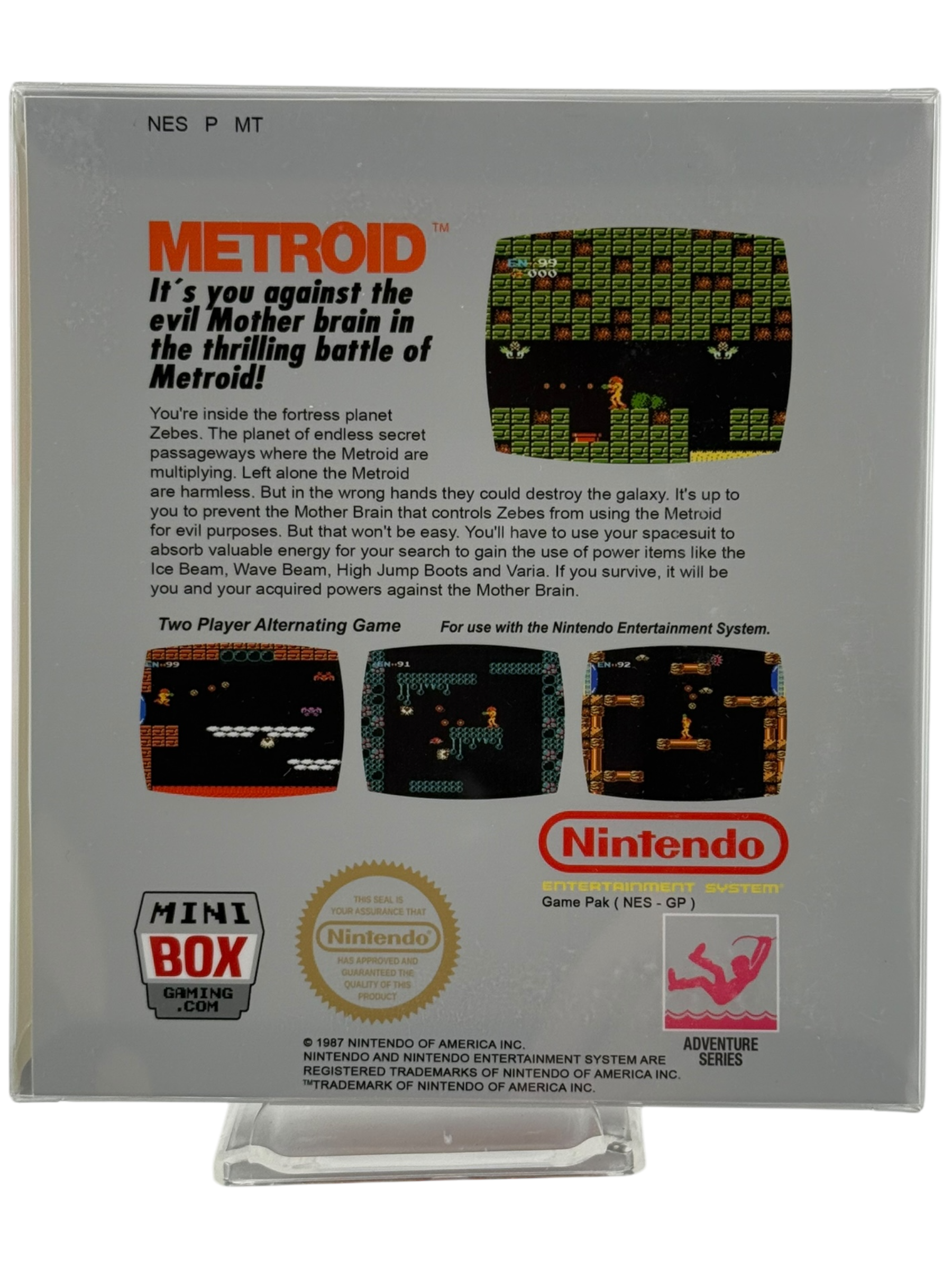Metroid [Mini Reproduction Box]