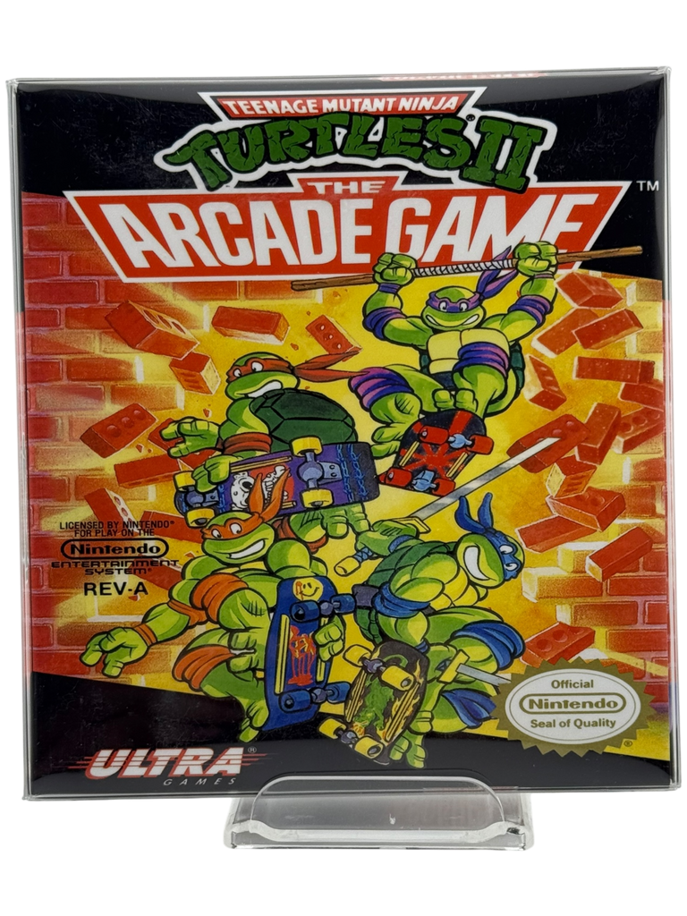 Teenage Mutant Ninja Turtles II: The Arcade Game [Mini Reproduction Box]