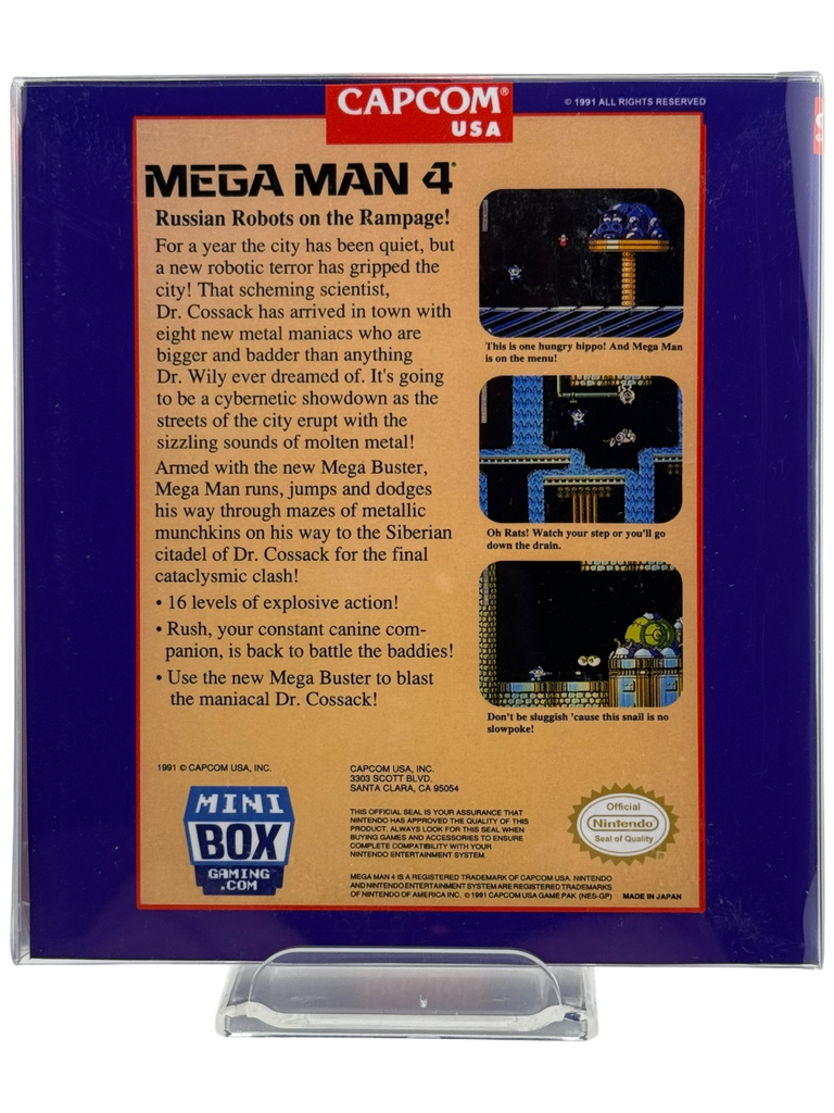 Mega Man 4 [Mini Reproduction Box]
