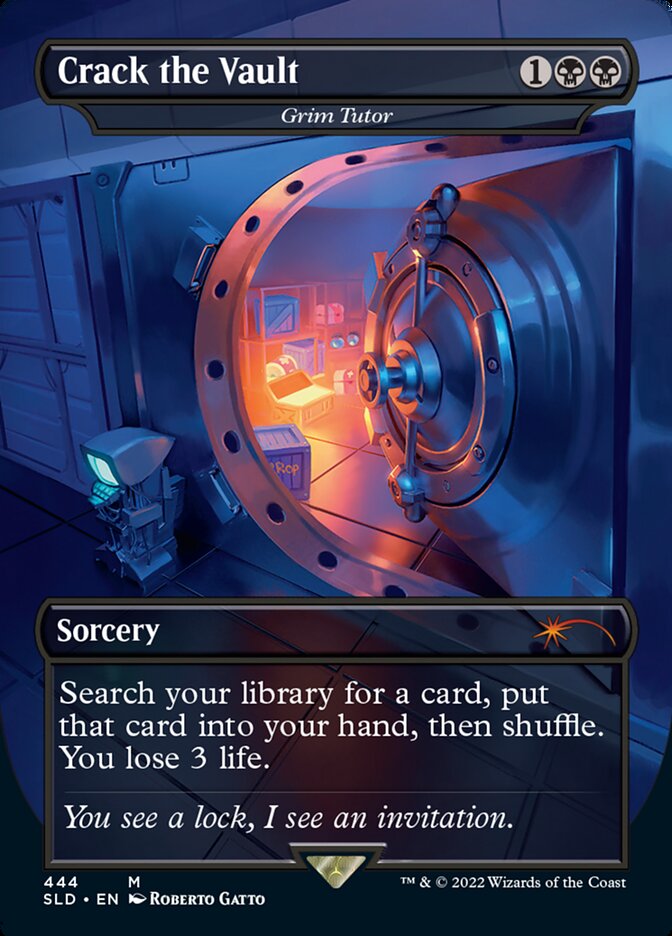 Crack the Vault - Grim Tutor