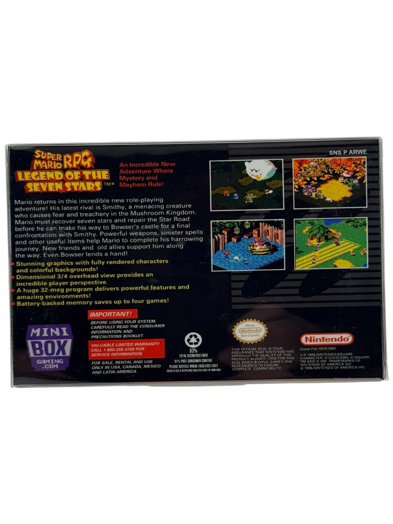 Super Mario RPG: Legend of the Seven Stars [Mini Reproduction Box]