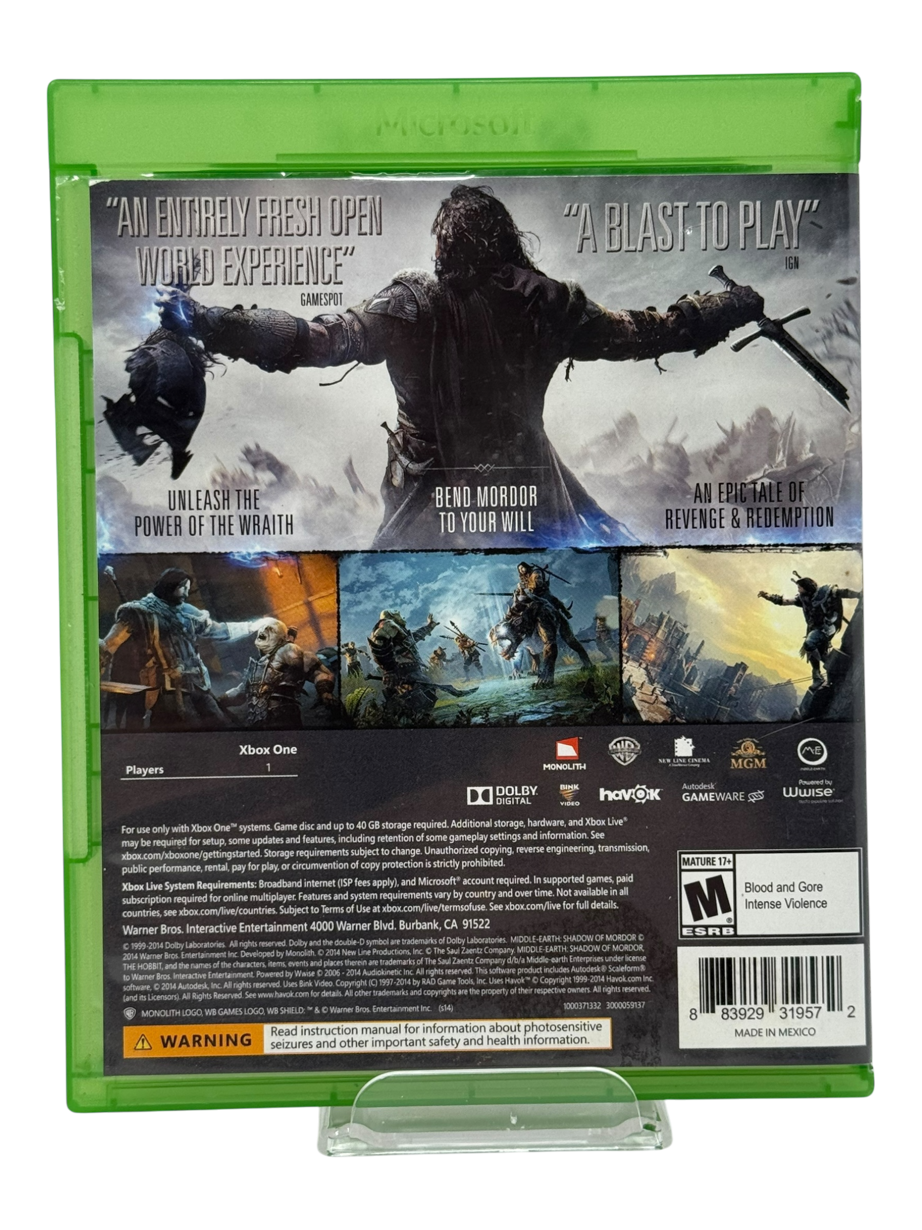 Middle Earth: Shadow of Mordor