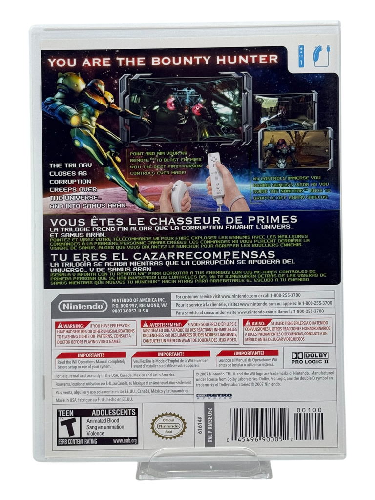 Metroid Prime 3 Corruption