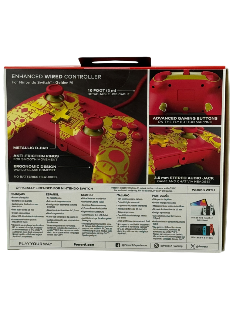 Enhanced Wired Controller [Super Mario]