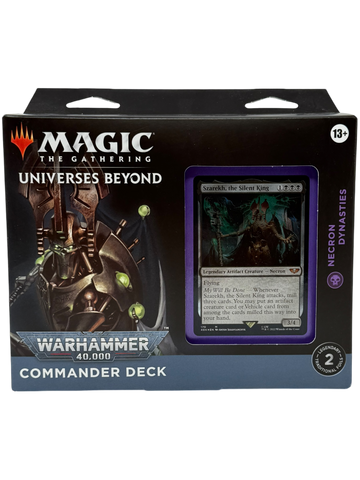 Universes Beyond: Warhammer 40,000 - Necron Dynasties Commander Deck