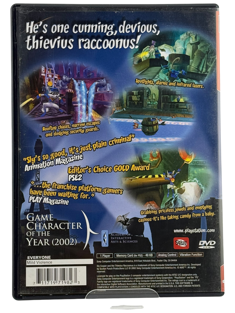 Sly Cooper and the Thievius Raccoonus [Greatest Hits]