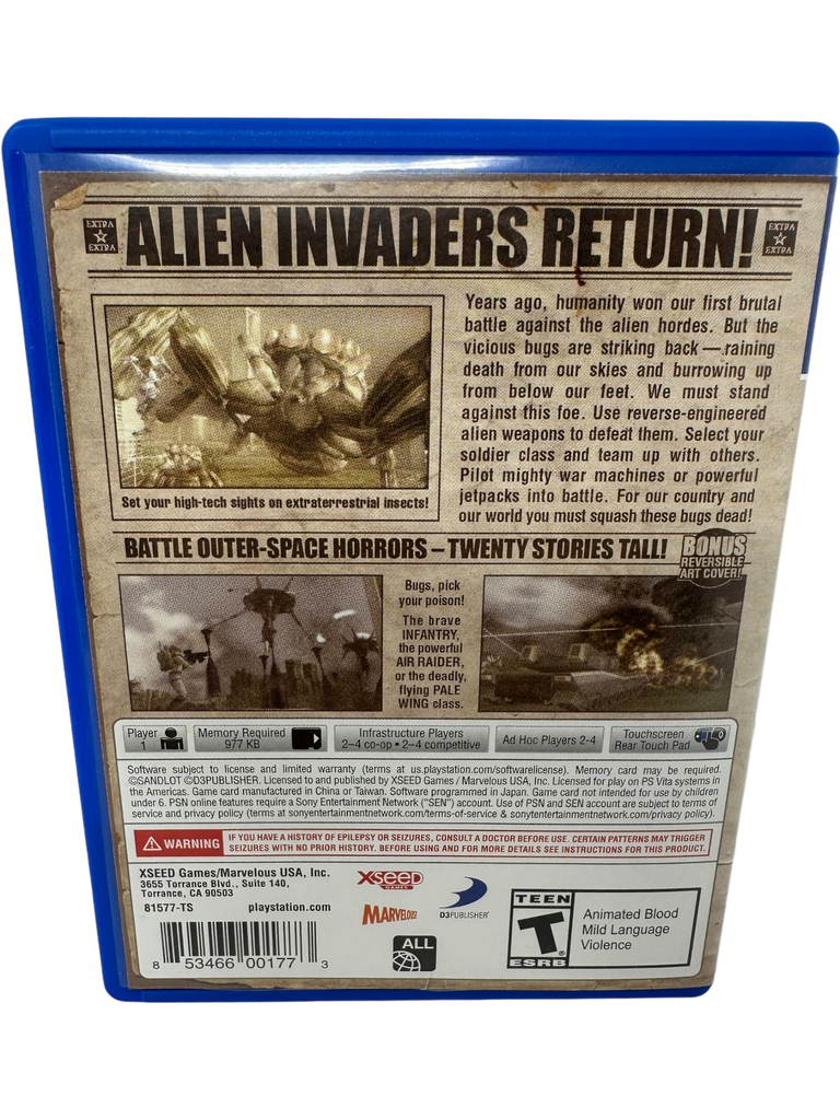 Earth Defense Force 2: Invaders From Planet Space